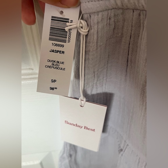 Aritzia Sunday Best Jasper Dress Dusk Blue S *BNWT* - Picture 5 of 5